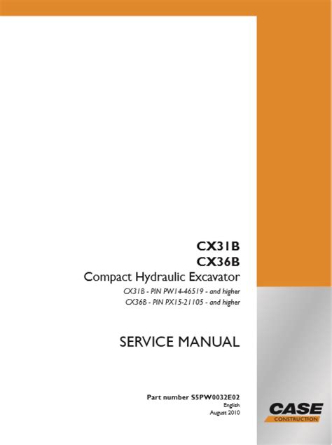 case cx36b|case cx36b service manual.